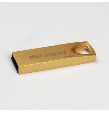 Флеш-накопичувач Mibrand USB 2.0 Taipan 32Gb Gold (MI2.0/TA32U2G)