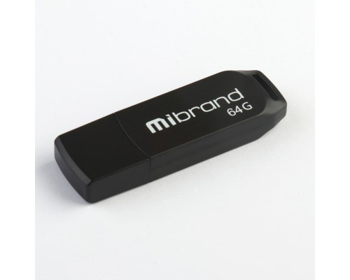 Флеш-накопичувач Mibrand USB 2.0 Mink 64Gb Black (MI2.0/MI64P4B) Флеш-накопичувач Mibrand USB 2.0 Mink 64Gb Black (MI2.0/MI64P4B)