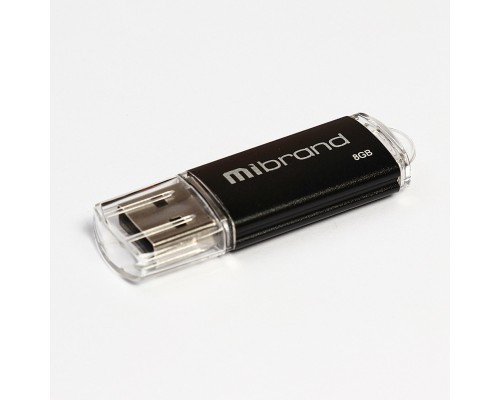Флеш-накопичувач Mibrand USB 2.0 Cougar 8Gb Black (MI2.0/CU8P1B) Флеш-накопичувач Mibrand USB 2.0 Cougar 8Gb Black (MI2.0/CU8P1B)