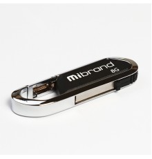 Флеш-накопичувач Mibrand USB 2.0 Aligator 8Gb Black (MI2.0/AL8U7B)