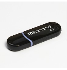 Флеш-накопичувач Mibrand USB 2.0 Panther 4Gb Black (MI2.0/PA4P2B)