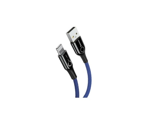 Кабель Baseus C-shaped Light Intelligent power-off Cable 2.4A 1M Blue (CALCD-03) Кабель Baseus C-shaped Light Intelligent power-off Cable 2.4A 1M Blue (CALCD-03)
