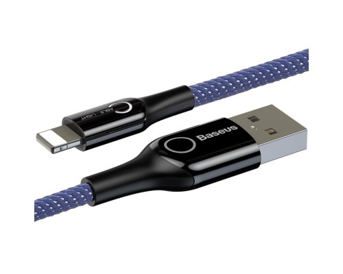Кабель Baseus C-shaped Light Intelligent power-off Cable 2.4A 1M Blue (CALCD-03) Кабель Baseus C-shaped Light Intelligent power-off Cable 2.4A 1M Blue (CALCD-03)