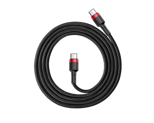 Кабель Baseus Cafule USB Cable Type-C-Type-C 3A 1m Red+Black (CATKLF-G91) Кабель Baseus Cafule USB Cable Type-C-Type-C 3A 1m Red+Black (CATKLF-G91)