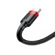 Кабель Baseus Cafule USB Cable Type-C-Type-C 3A 1m Red+Black (CATKLF-G91)