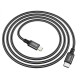 Кабель HOCO X14 Type-C to iP 3A, 20W, 2m, nylon, aluminum connectors, Black (6931474752208)