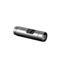 АЗП з FM-модулятором Baseus Energy Column Car Wireless MP3 Charger(PPS Quick Charger-English) Silver (CCNLZ-C0S)