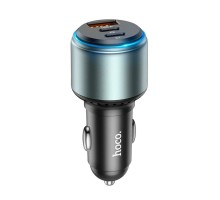 Автомобільний зарядний пристрій HOCO NZ9 Galloper 95W three-port(2C1A) car charger Black (6931474795113)