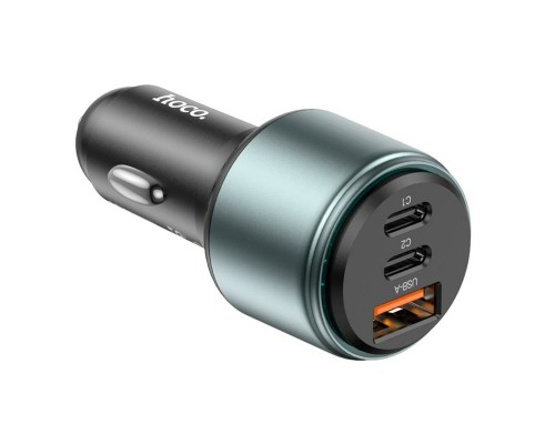Автомобільний зарядний пристрій HOCO NZ9 Galloper 95W three-port(2C1A) car charger Black (6931474795113) Автомобільний зарядний пристрій HOCO NZ9 Galloper 95W three-port(2C1A) car charger Black (6931474795113)