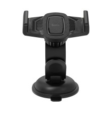Тримач для мобільного HOCO CA40 Refined suction cup base in-car dashboard phone holder Black (6957531089223)