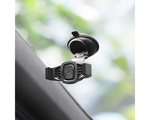 Тримач для мобільного HOCO CA40 Refined suction cup base in-car dashboard phone holder Black (6957531089223) Тримач для мобільного HOCO CA40 Refined suction cup base in-car dashboard phone holder Black (6957531089223)