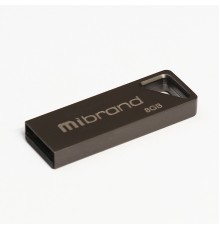 Флеш-накопичувач Mibrand USB 2.0 Stingray 8Gb Grey (MI2.0/ST8U5G)