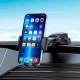 Автотримач для телефона HOCO CA118 Delicate press type center console car holder Space Black (6931474779212)