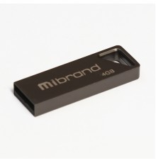 Флеш-накопичувач Mibrand USB 2.0 Stingray 4Gb Grey (MI2.0/ST4U5G)