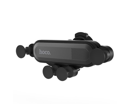 Тримач для мобільного HOCO CA51 Air outlet gravity in-car holder Black (6931474705587) Тримач для мобільного HOCO CA51 Air outlet gravity in-car holder Black (6931474705587)