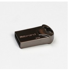 Флеш-накопичувач Mibrand USB 2.0 Hawk 8Gb Black (MI2.0/HA8M1B)
