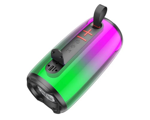 Портативна колонка HOCO HC18 Jumper colorful luminous BT speaker Black (6931474795137) Портативна колонка HOCO HC18 Jumper colorful luminous BT speaker Black (6931474795137)