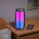 Портативна колонка HOCO HC18 Jumper colorful luminous BT speaker Black (6931474795137)