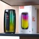 Портативна колонка HOCO HC18 Jumper colorful luminous BT speaker Black (6931474795137)