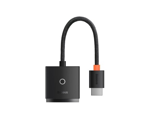 Перехідник Baseus Lite Series Adapter HDMI to VGA Black (WKQX010001) Перехідник Baseus Lite Series Adapter HDMI to VGA Black (WKQX010001)