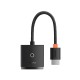 Перехідник Baseus Lite Series Adapter HDMI to VGA Black (WKQX010001)