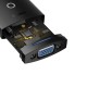Перехідник Baseus Lite Series Adapter HDMI to VGA Black (WKQX010001)
