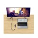 Перехідник Baseus Lite Series Adapter HDMI to VGA Black (WKQX010001)