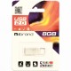 Флеш-накопичувач Mibrand USB 2.0 Shark 8Gb Silver (MI2.0/SH8U4S)