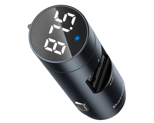 АЗП з FM-модулятором Baseus Energy Wireless MP3 Charger Dark grey (CCNLZ-0G) АЗП з FM-модулятором Baseus Energy Wireless MP3 Charger Dark grey (CCNLZ-0G)