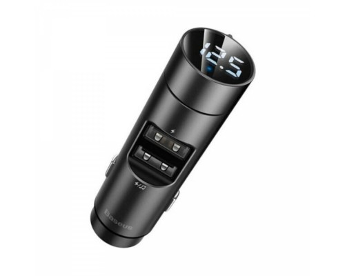 АЗП з FM-модулятором Baseus Energy Wireless MP3 Charger Dark grey (CCNLZ-0G) АЗП з FM-модулятором Baseus Energy Wireless MP3 Charger Dark grey (CCNLZ-0G)