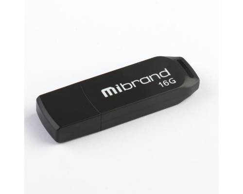 Флеш-накопичувач Mibrand USB 2.0 Mink 16Gb Black (MI2.0/MI16P4B) Флеш-накопичувач Mibrand USB 2.0 Mink 16Gb Black (MI2.0/MI16P4B)