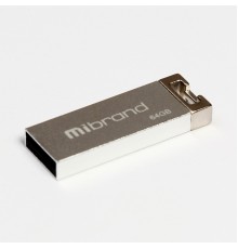 Флеш-накопичувач Mibrand USB 2.0 Chameleon 64Gb Silver (MI2.0/CH64U6S)