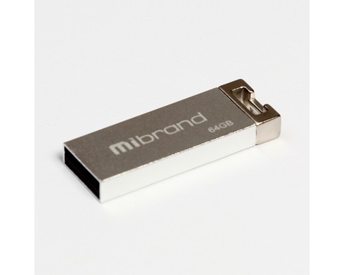 Флеш-накопичувач Mibrand USB 2.0 Chameleon 64Gb Silver (MI2.0/CH64U6S) Флеш-накопичувач Mibrand USB 2.0 Chameleon 64Gb Silver (MI2.0/CH64U6S)