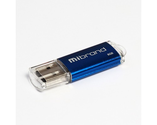 Флеш-накопичувач Mibrand USB 2.0 Cougar 8Gb Blue (MI2.0/CU8P1U) Флеш-накопичувач Mibrand USB 2.0 Cougar 8Gb Blue (MI2.0/CU8P1U)