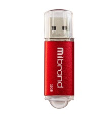 Флеш-накопичувач Mibrand USB 2.0 Cougar 32Gb Red (MI2.0/CU32P1R)