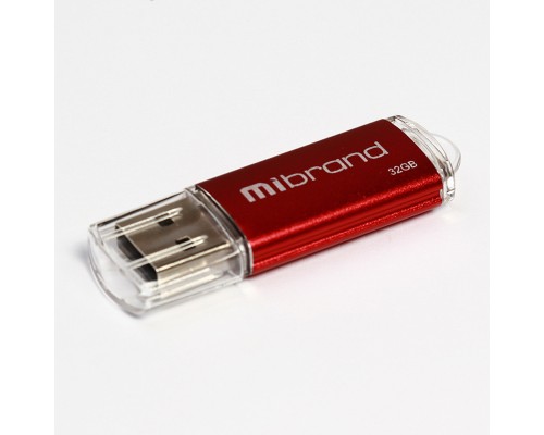 Флеш-накопичувач Mibrand USB 2.0 Cougar 32Gb Red (MI2.0/CU32P1R) Флеш-накопичувач Mibrand USB 2.0 Cougar 32Gb Red (MI2.0/CU32P1R)