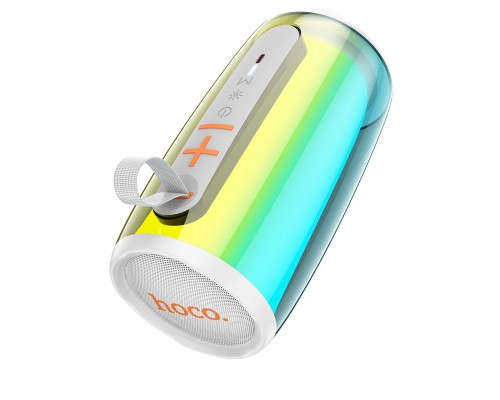 Портативна колонка HOCO HC18 Jumper colorful luminous BT speaker White (6931474795144) Портативна колонка HOCO HC18 Jumper colorful luminous BT speaker White (6931474795144)