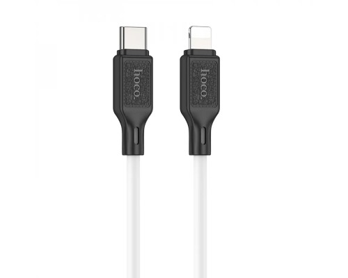 Кабель HOCO X90 Cool silicone PD charging data cable for iP White (6931474788399) Кабель HOCO X90 Cool silicone PD charging data cable for iP White (6931474788399)