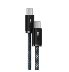 Кабель Baseus Dynamic Series Fast Charging Data Cable Type-C to Type-C 100W 1m Slate Gray (CALD000216)