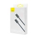 Кабель Baseus Dynamic Series Fast Charging Data Cable Type-C to Type-C 100W 1m Slate Gray (CALD000216)