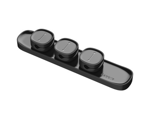 Тримач-затискач для кабелю магнітний Baseus Peas Cable Clip Black (ACWDJ-01) Тримач-затискач для кабелю магнітний Baseus Peas Cable Clip Black (ACWDJ-01)