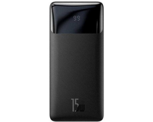 Зовнішній акумулятор Baseus Bipow Digital Display Power bank 30000mAh 15W Black (PPDML-K01)