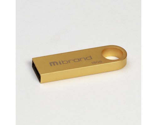 Флеш-накопичувач Mibrand USB 2.0 Puma 16Gb Gold (MI2.0/PU16U1G)
