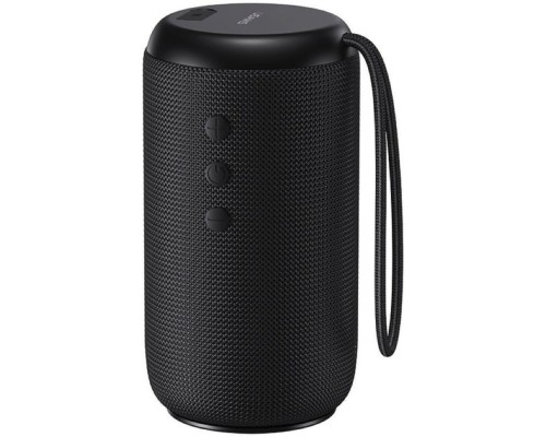 Портативна колонка Usams US-YC011 IPX7 Waterproof Wireless Speaker with Lanyard -- YC Series 2000mAh Black (YC011YX01)
