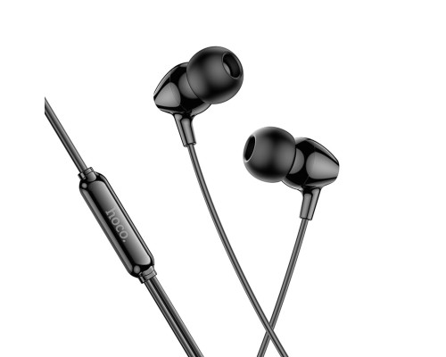 Навушники HOCO M94 universal earphones with microphone Black (6931474767202) Навушники HOCO M94 universal earphones with microphone Black (6931474767202)