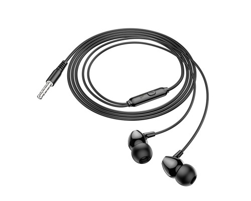 Навушники HOCO M94 universal earphones with microphone Black (6931474767202) Навушники HOCO M94 universal earphones with microphone Black (6931474767202)