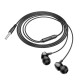 Навушники HOCO M94 universal earphones with microphone Black (6931474767202)