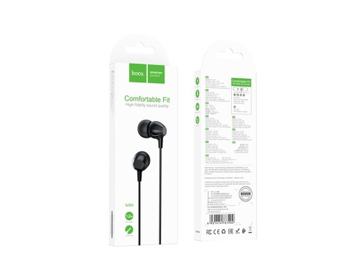 Навушники HOCO M94 universal earphones with microphone Black (6931474767202) Навушники HOCO M94 universal earphones with microphone Black (6931474767202)