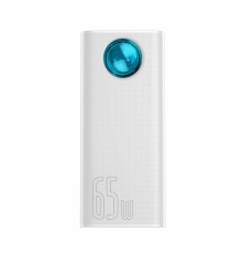 Зовнішній акумулятор Baseus Amblight Digital Display Quick Charge Power Bank 30000mAh 65W White (PPLG-A02)
