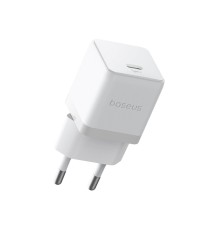 Мережевий зарядний пристрій Baseus Palm Fast Charger 1C 30W EU Moon White (P10111605213-00)